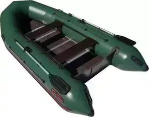 Надувная лодка Leader Тайга Nova-340 Киль (зеленая)