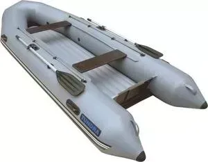 Надувная лодка Leader Тундра-380 (серая)