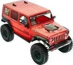 Радиоуправляемый трофи Axial SCX10 II 2017 Wrangler 4WD RTR масштаб 1:10 2.4G - AXID9060
