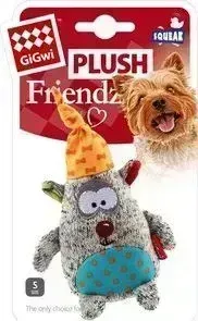 Игрушка GiGwi Plush Friendz Squeak медведь с пищалкой для собак (75401)