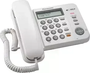 Проводной телефон PANASONIC KX-TS2358RUW