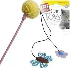 Игрушка GiGwi Cat Toys Rattle дразнилка для кошек (75266)