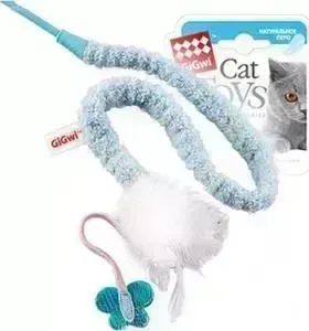 Игрушка GiGwi Cat Toys Feather дразнилка для кошки (75112)