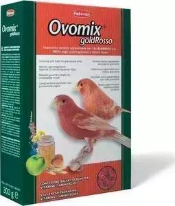 Корм Padovan OVOMIX Gold Rosso комплексный яичный для птенцов с красным оперением 1кг