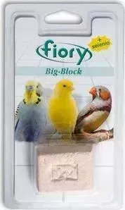 Био-камень Fiory Big-Block Canaries +Selenium с селеном для канареек и волнистых попугаев 55г