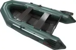 Надувная лодка Leader Тайга-270Р (зеленая)