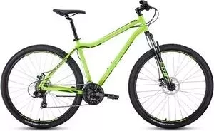 Велосипед FORWARD SPORTING 29 2.0 disc (рост 19") 2020, светло-зеленый/черный