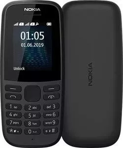 Мобильный телефон NOKIA 105 2019 (TA-1203) black