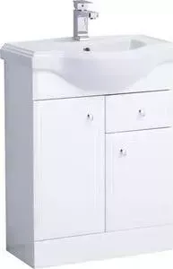 Тумба с раковиной Sanstar с Шармель 65 белая (68.1-1.5.1., 4640021061268)