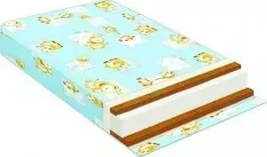 Матрас Ploomababy детский 120х60х12 трикотаж / кокос / холкон / кокос / freeair (163001 / 3001)