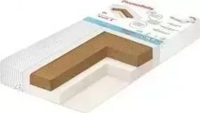 Матрас Ploomababy детский 120х60х12 трикотаж / кокос / холкон / freeair (162007 / 2007)