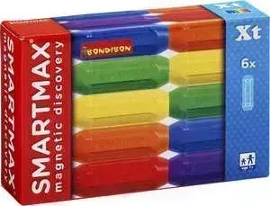 Магнитный конструктор BONDIBON SmartMax Дополнительный (Xt) набор: 6 коротких палочек 102