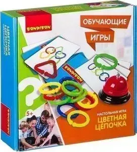Обучающая игра BONDIBON "ЦВЕТНАЯ ЦЕПОЧКА" (ВВ2417 )