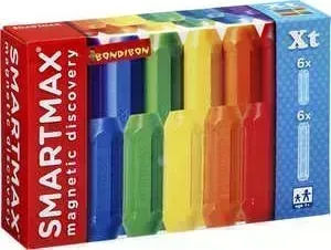 Магнитный конструктор BONDIBON SmartMax Дополнительный (Xt) набор:6 коротких и 6 длинных палочек 105