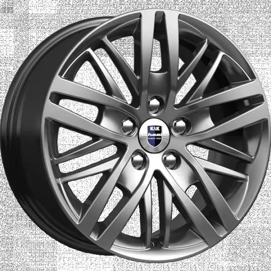 Диск автомобильный КиК Fencer 7X16/5X108 ET42 D67.1 дарк-платинум