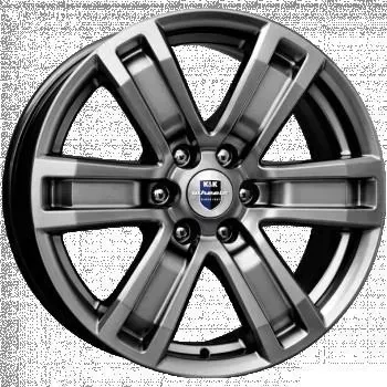 Диск автомобильный КиК R7-Рольф 7.5X17/6X139.7 ET43 D108.1 дарк-платинум
