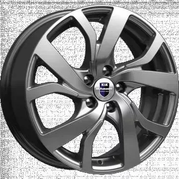 Диск автомобильный КиК Палермо 6.5X16/5X110 ET39 D65.1 дарк-платинум