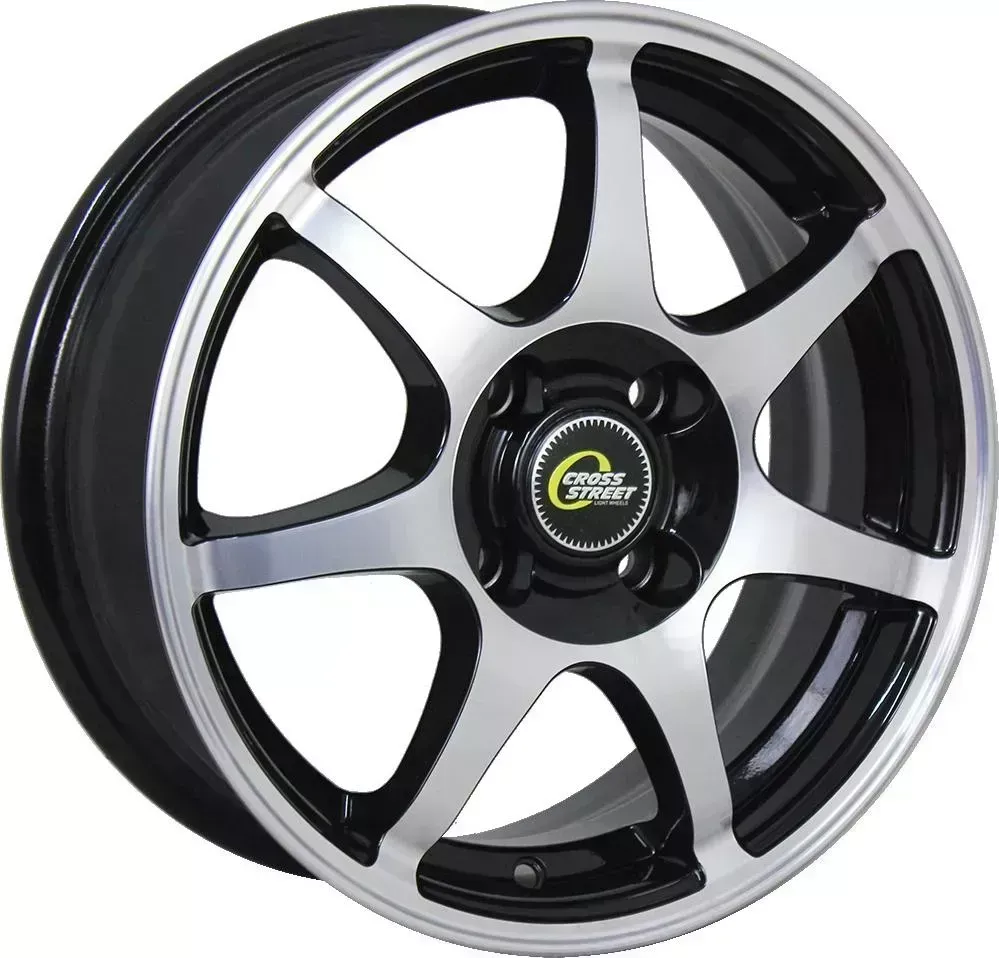 Диск автомобильный CROSS STREET CR-15 CROSS STREET 5.5X14/4X100 ET43 D60.1 BKF