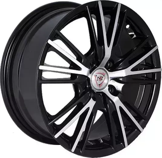 Диск автомобильный РаспродажаУценка SH611 NZ 6X14/4X114.3 ET40 D73.1 BKF*(Дефект литья)