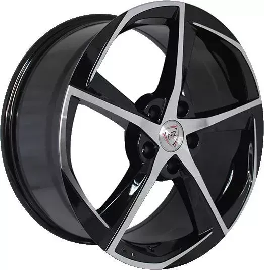Диск автомобильный РаспродажаУценка SH654 NZ 6.5X16/5X114.3 ET51 D67.1 BKF*(Дефект литья)