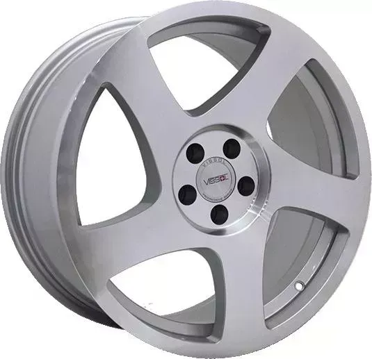 Диск автомобильный РаспродажаУценка V-006 VISSOL 8.5X19/5X112 ET45 D66.6 BLACK_MACHINED_WITH_DARK_TINT*(Дефект ЛКП)