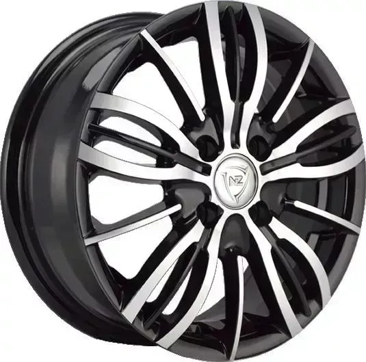 Диск автомобильный РаспродажаУценка SH675 NZ 6.5X16/5X112 ET42 D57.1 BKF*(Дефект ЛКП)