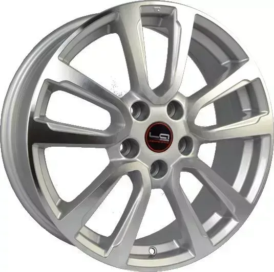 Диск автомобильный РаспродажаУценка H73 LEGEARTIS REPLICA 6.5X17/5X114.3 ET50 D64.1 BKF*(Дефект ЛКП)
