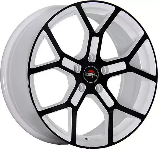 Диск автомобильный РаспродажаУценка MODEL-19 YOKATTA 7X17/5X112 ET43 D57.1 W+B*(Дефект ЛКП)