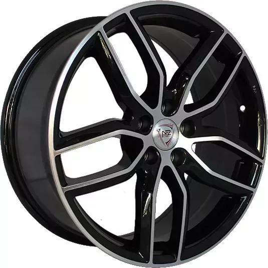 Диск автомобильный РаспродажаУценка SH656 NZ 7X17/5X110 ET39 D65.1 BKF*(Дефект ЛКП)