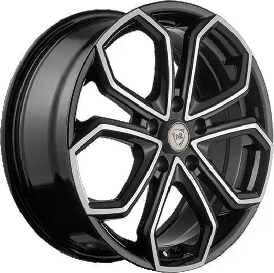 Диск автомобильный РаспродажаУценка F-15 NZ 6.5X16/5X114.3 ET40 D66.1 BKF*(Дефект литья)