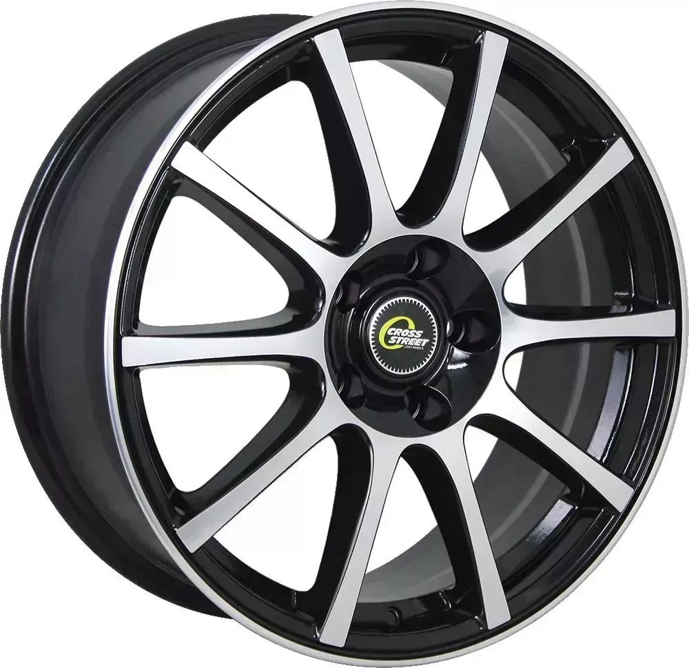 Диск автомобильный CROSS STREET CR-16 CROSS STREET 6X15/5X100 ET38 D57.1 BKF