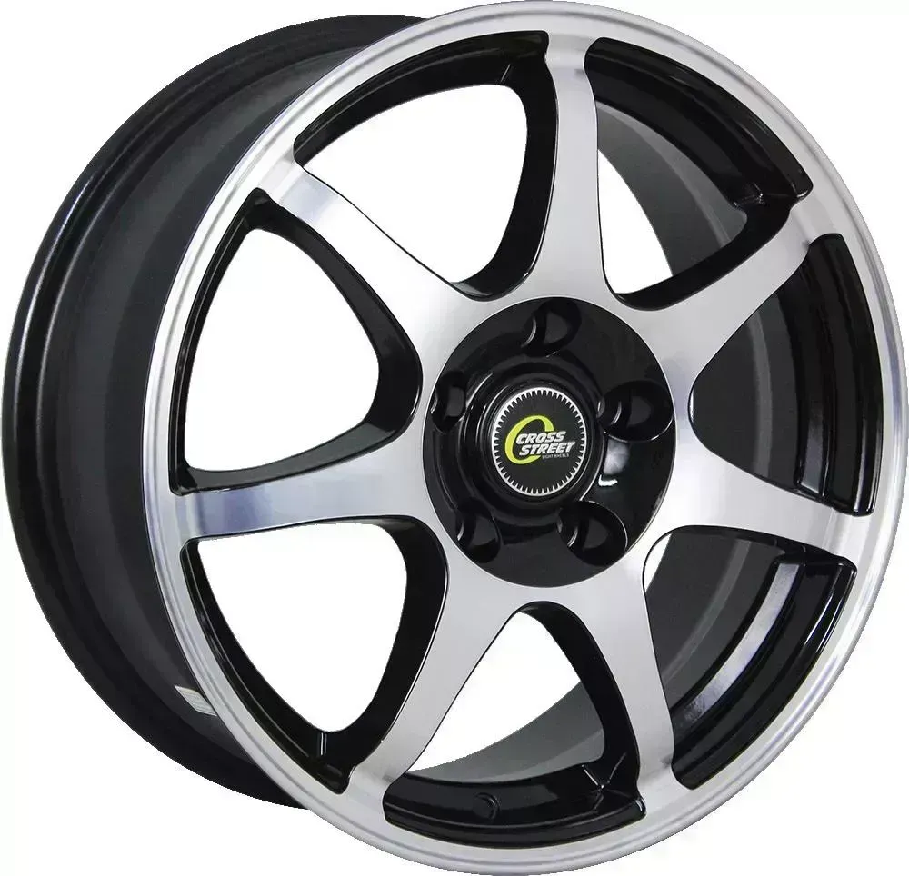 Диск автомобильный CROSS STREET СR-15 CROSS STREET CR-15 6X15/4X100 ET50 D60.1 BLACK