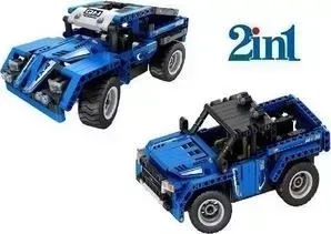 Конструктор QiHui Mechanical Master 2 в 1 Пикапы (353 детали)