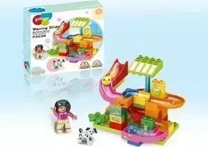 Конструктор Pilage Кафе-мороженое (35 деталей), лабиринт с шариками