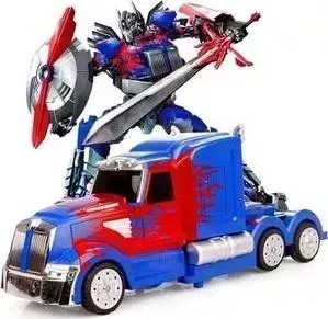 Робот-трансформер MZ Optimus Prime 2336Q 1/14, пульт ружьё