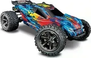 Радиоуправляемая машина TRAXXAS Rustler 4X4 VXL Red - TRA67076-4-R