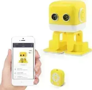Интеллектуальный танцующий робот WLTOYS Cubee F9 Yellow APP - WLT-F9