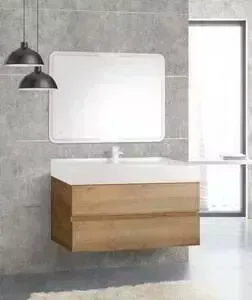 Тумба под раковину BELBANGO Molveno 100 rovere rivera (MOLVENO 46-100-2C-SO-RRIV)