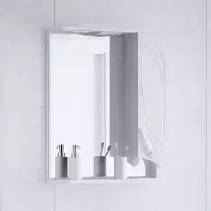 Зеркальный шкаф Corozo Кентис 60/С белый (SD-00000288)