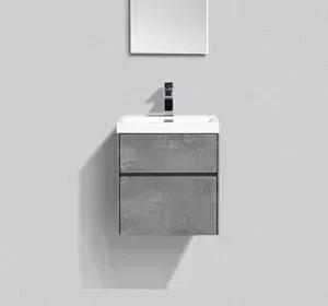 Тумба под раковину BELBANGO Pietra 50 stucco cemento (PIETRA MINI-500AS-2C-SO-SCM)
