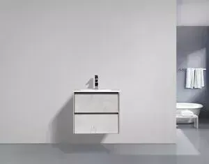 Тумба под раковину BELBANGO Pietra 60 stucco cemento leggero (PIETRA-600-2C-SO-ST)