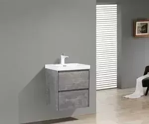 Тумба под раковину BELBANGO Pietra 50 stucco cemento (PIETRA MINI-500-2C-SO-SCM)