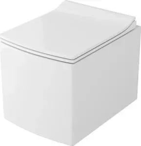 Унитаз подвесной OWL 1975 Унитаз  Cube Cirkel-H с сиденьем микролифт (OWLT190803)