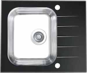 Мойка кухонная Alveus Vitro 10 черный (1114557)