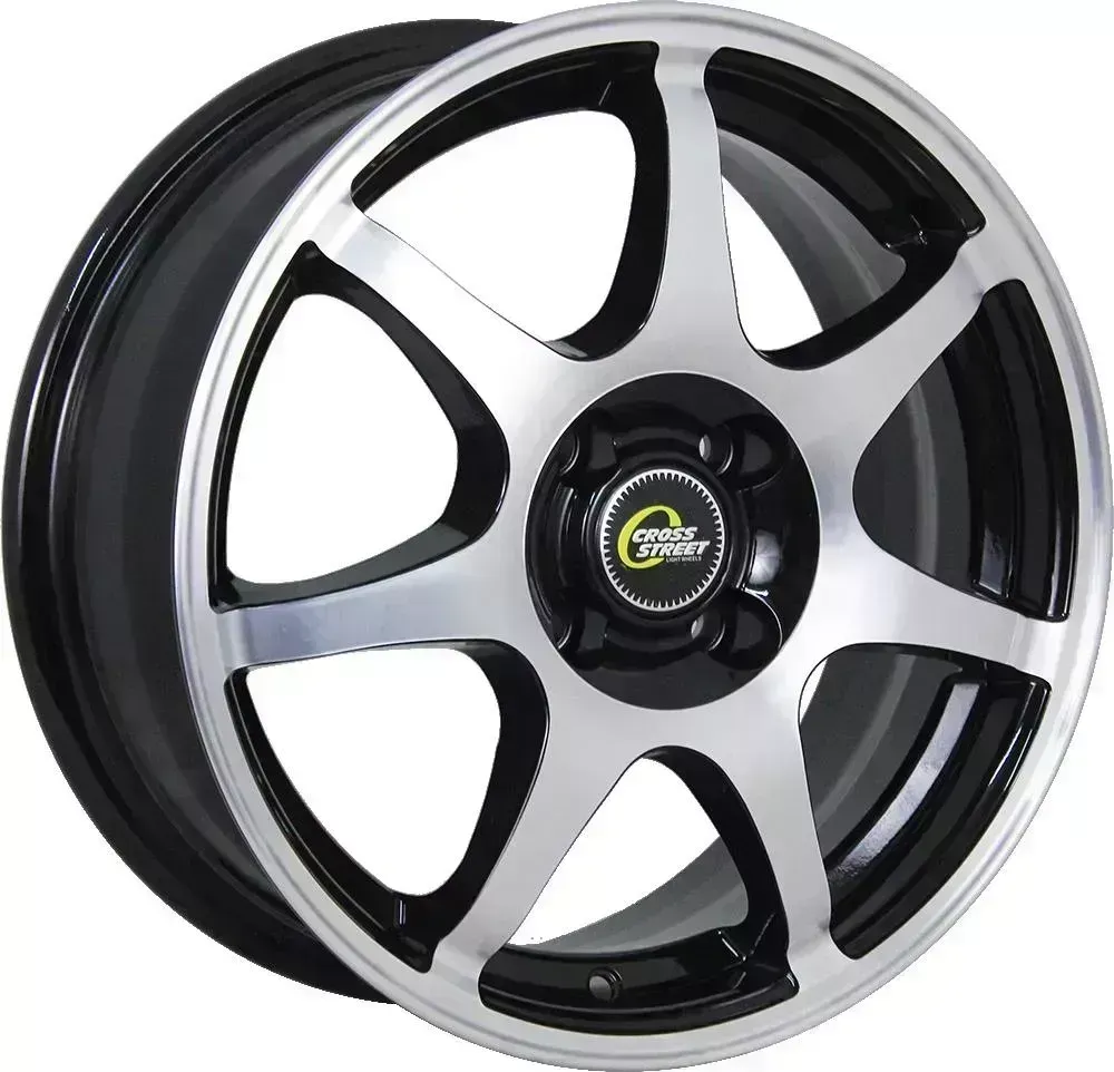 Диск автомобильный CROSS STREET СR-15 CR-15 6X15/4X98 ET36 D58.6 BKPL