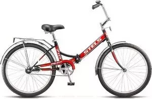 Велосипед STELS Pilot 710 24 Z010 (2019) 16 чёрный/красный