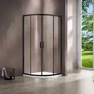 Душевой уголок Vincea Garda VSQ-1G 90x90 профиль черный, стекло прозрачное (VSQ-1G900CLB)
