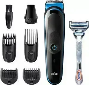 Триммер BRAUN MGK3242 + бритва Gillette