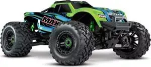 Радиоуправляемый машина TRAXXAS Maxx 1/10 4WD Green - TRA89076-4-G