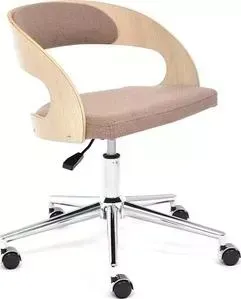 Кресло офисное TetChair Jazz дуб экошерсть коричневый 1811-5
